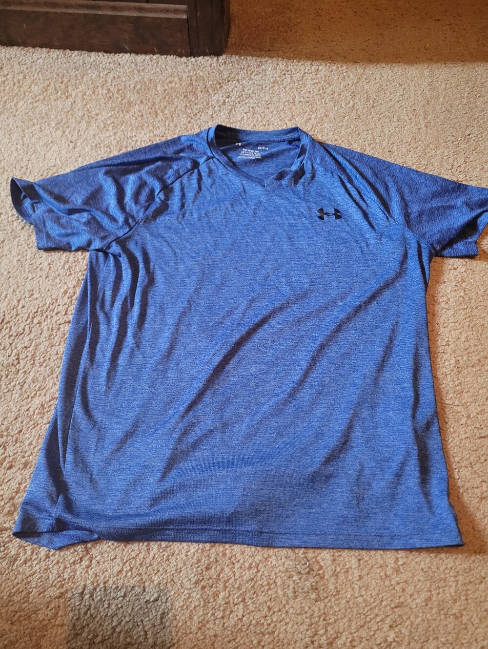 Under Armour blue shirt